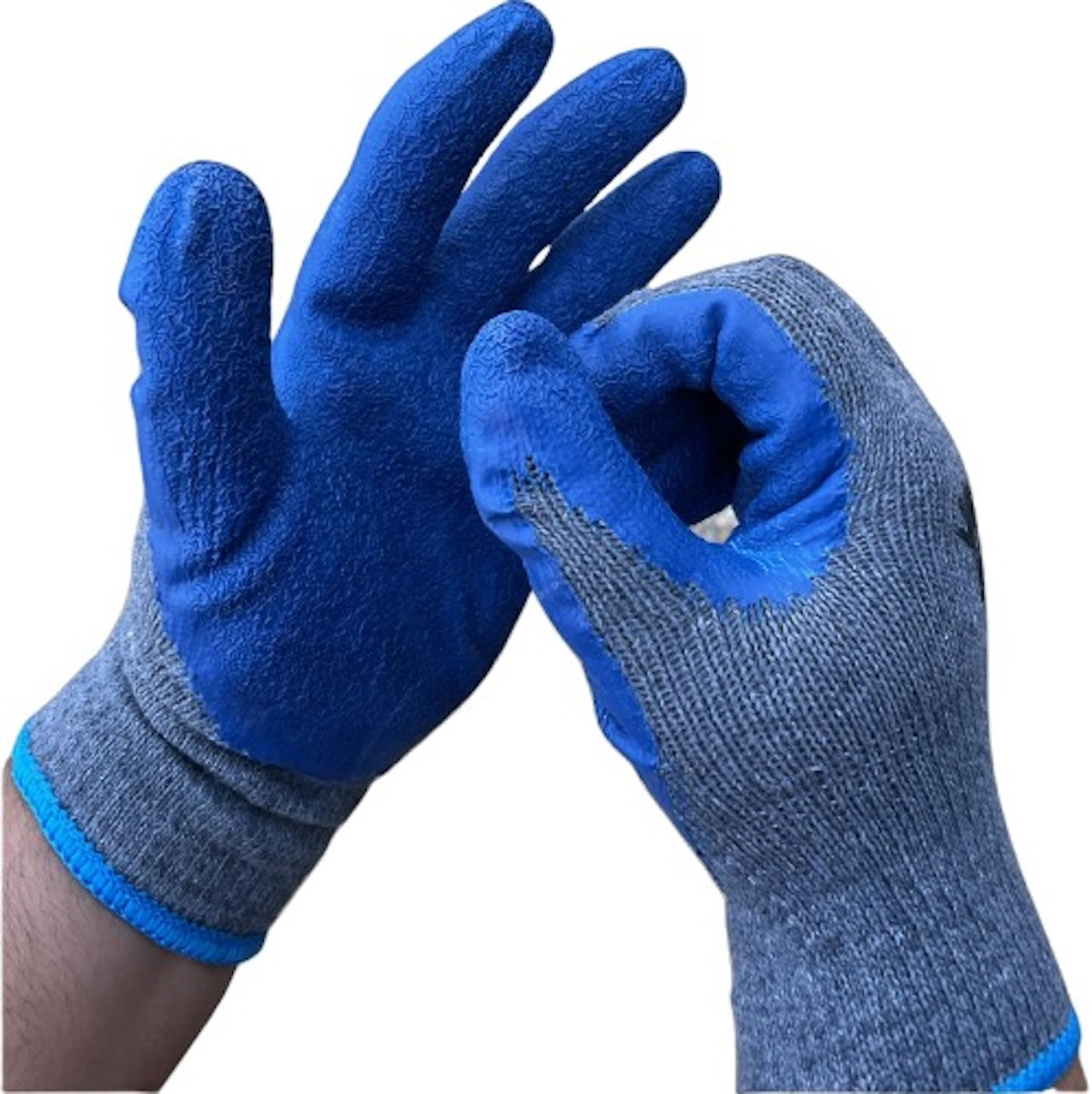 Pack 12 Pares Guantes De Seguridad Multiflex Force Palma Látex