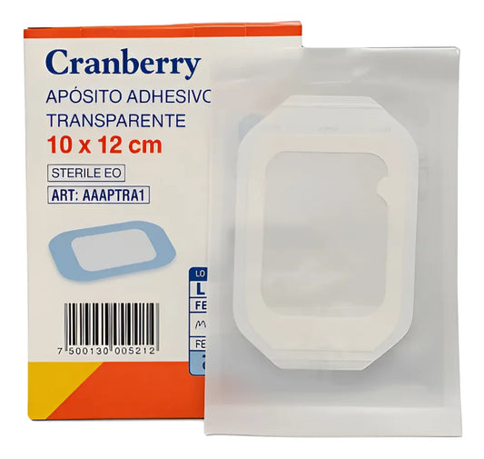 Apósito Adhesivo Transparente 10x12 Pack 50 Und