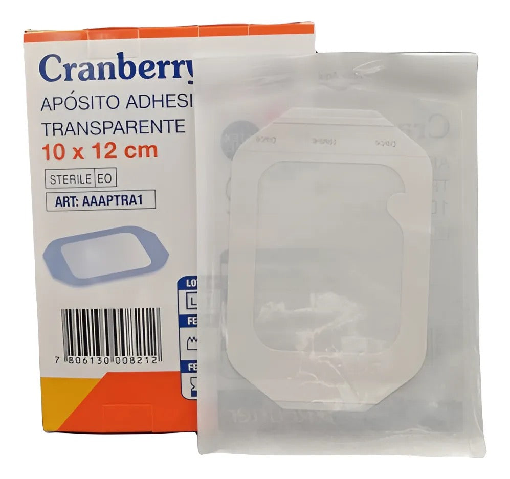 Apósito Adhesivo Transparente 10x12 Pack 50 Und