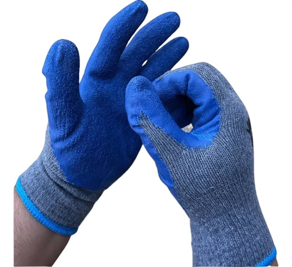 Pack 12 Pares Guantes De Seguridad Multiflex Force Palma Látex