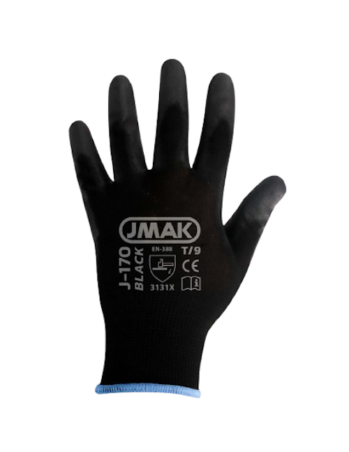 Pack 12 Guantes Multiflex Multiproposito Palma Pu T/9