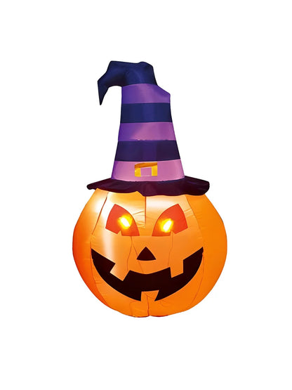 Inflable Halloween Calabaza 180 cm Alto con Luz LED
