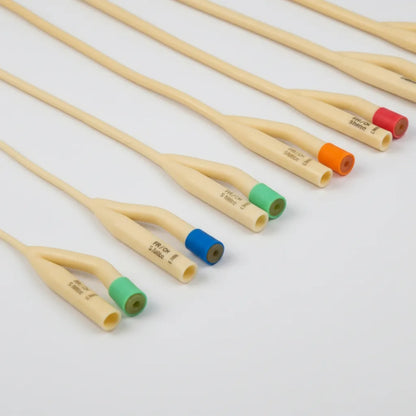 Sonda Foley 2 Vías Látex con Silicona con Balón | Pack 10 Unidades | Uso Médico Profesional