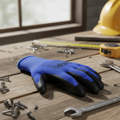 Guantes de Trabajo Multiflex Nitrilo Pack 120 Pares Talla 9 - Seguridad Industrial y Agarre Superior