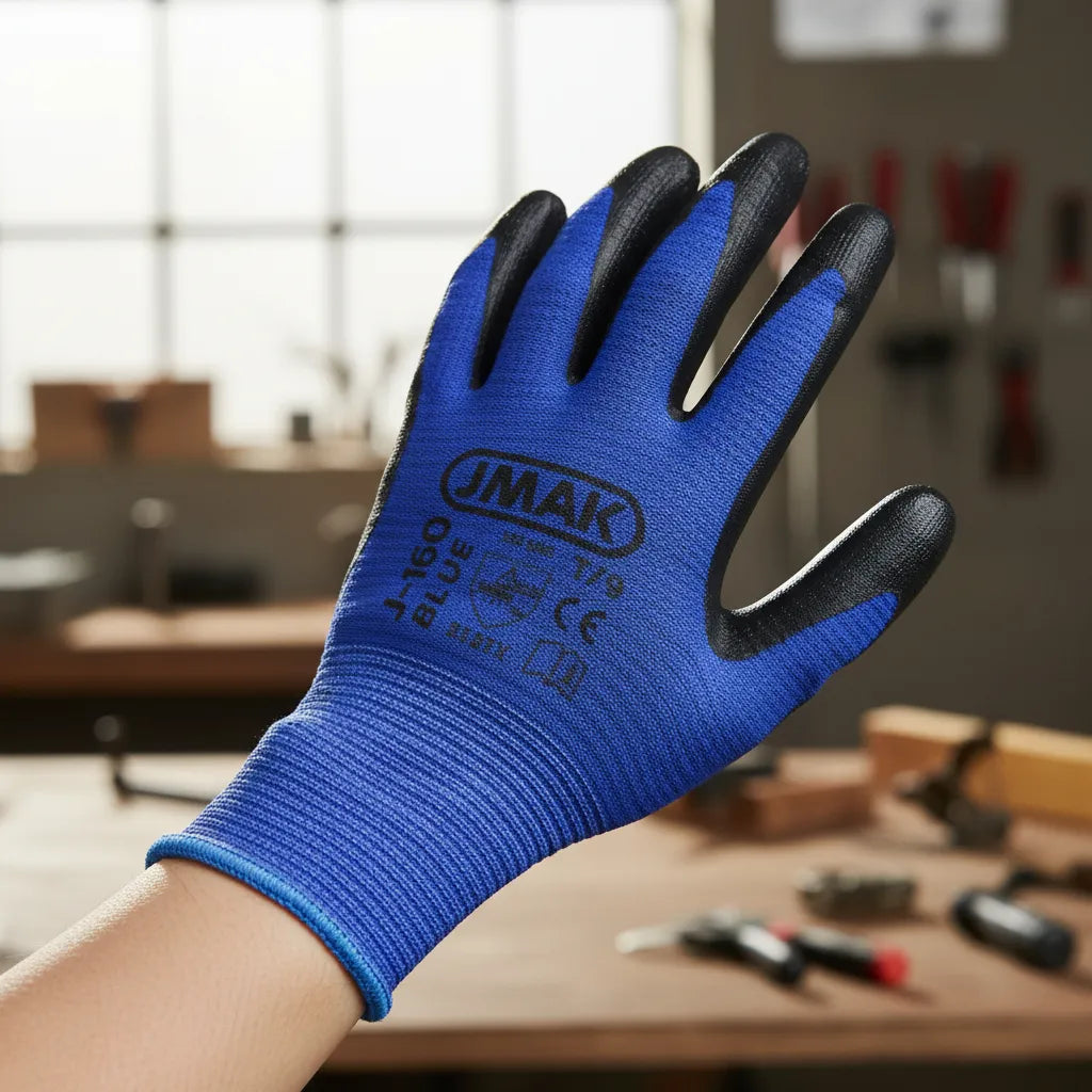Guantes de Trabajo Multiflex Nitrilo Pack 120 Pares Talla 9 - Seguridad Industrial y Agarre Superior