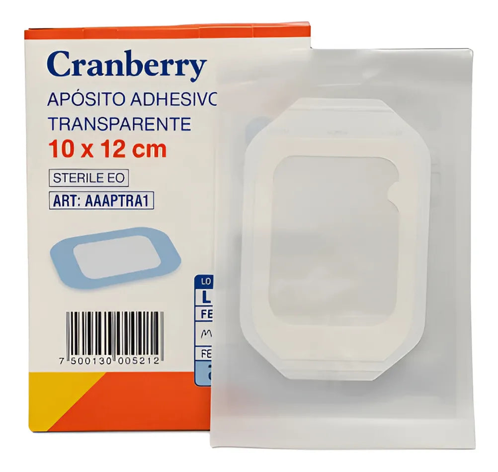 Apósito Adhesivo Transparente 10x12 Pack 50 Und