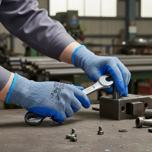 Guante Multiflex FORCE Palma Látex Rugoso | Pack 12, 60 y 120 Pares | Máximo Agarre y Resistencia