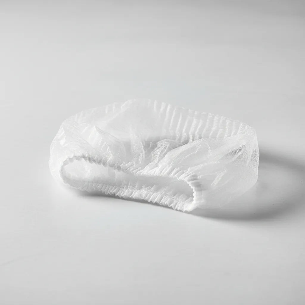 Gorro Desechable Tipo Clip Blanco Cranberry 100 unidades | Protección e Higiene Certificada