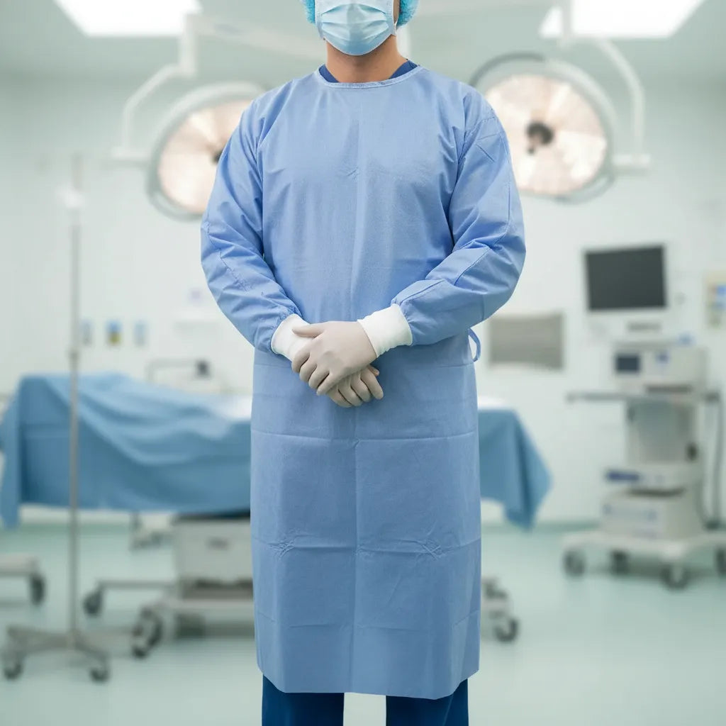 Batas Quirúrgicas Desechables Estériles L | Protección Médica Avanzada – Pack Estéril | Envío Rápido en Chile