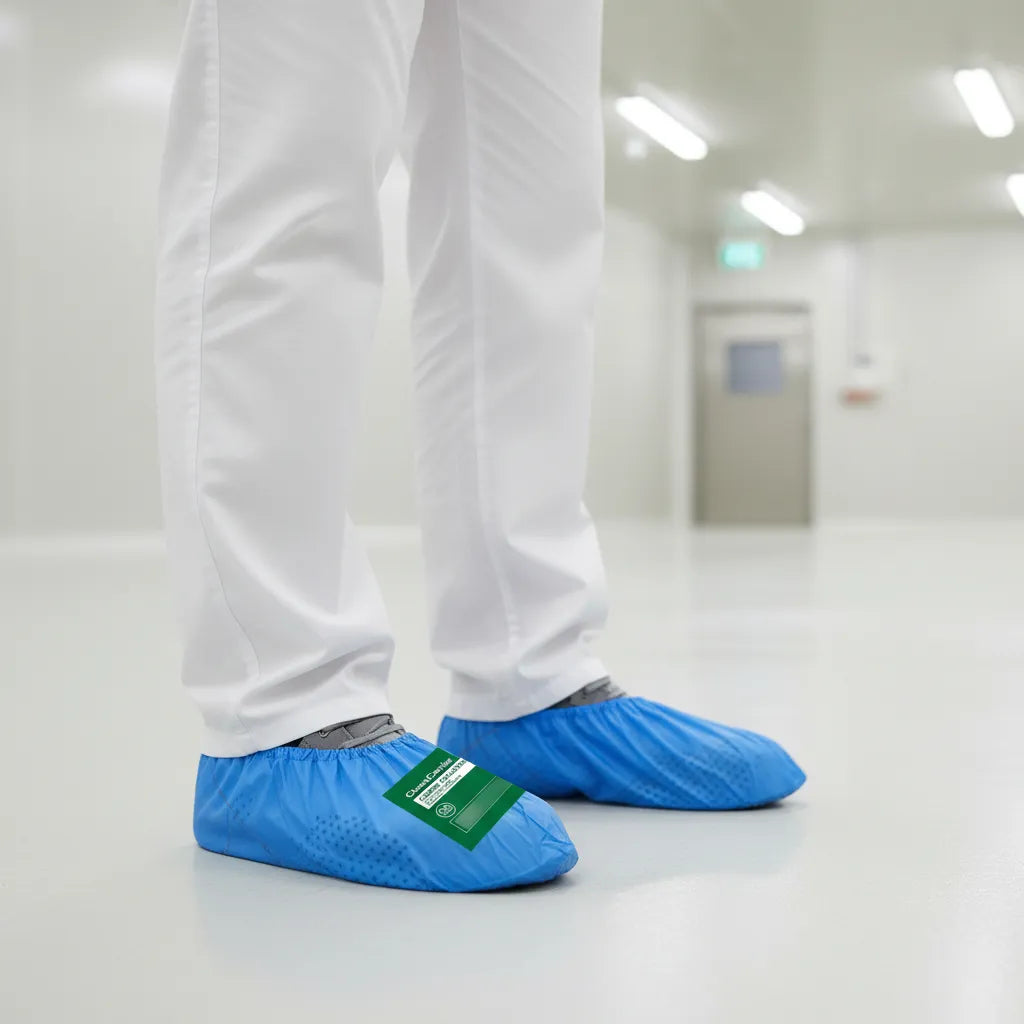 Cubre Calzado Tela Gruesa Antideslizante | 100 Unidades | Clean Carrier