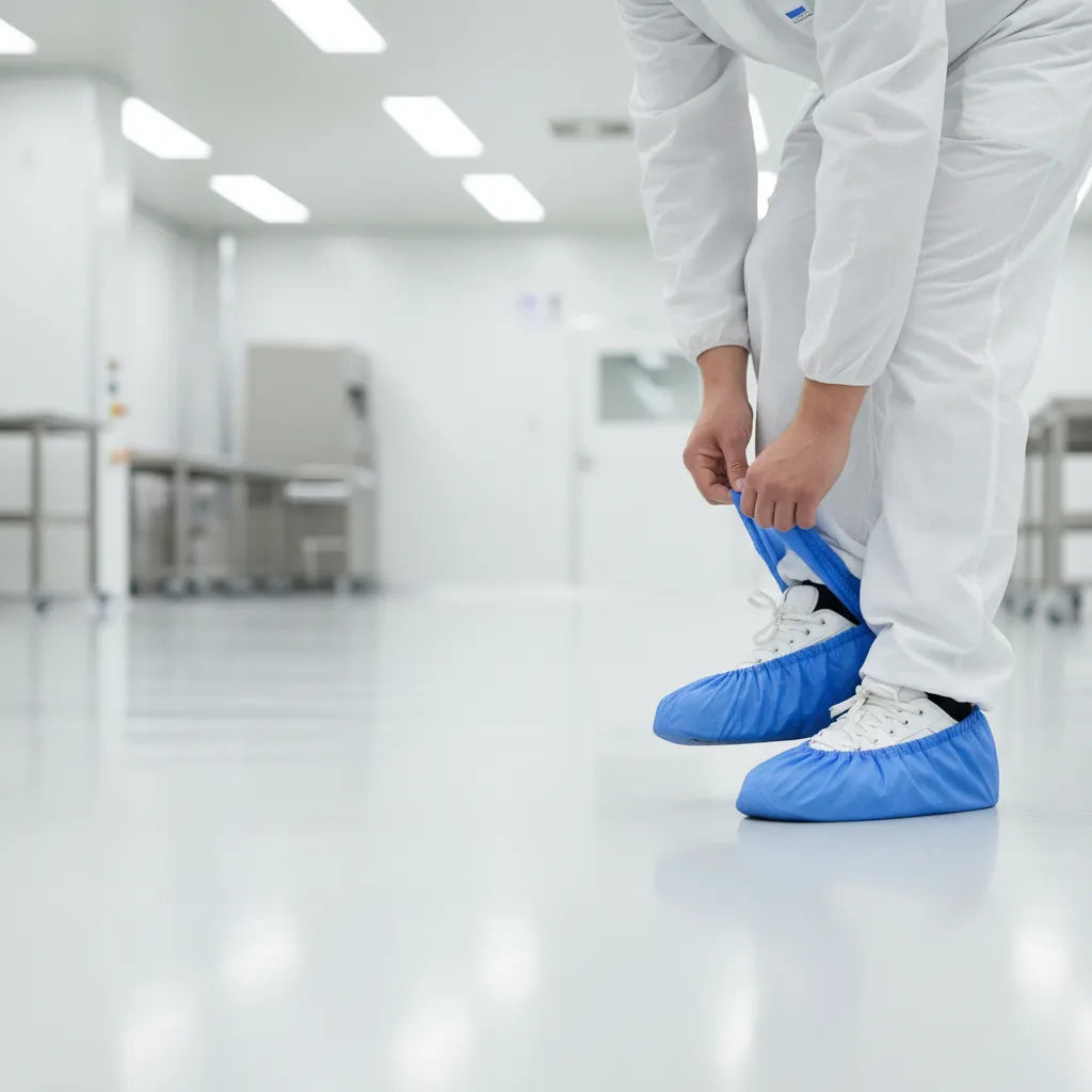 Cubre Calzado Tela Gruesa Antideslizante | 100 Unidades | Clean Carrier