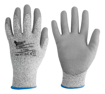 Guante de Seguridad Anti corte Cut-5 Force MultiProtect Flex L-1000 - Gris