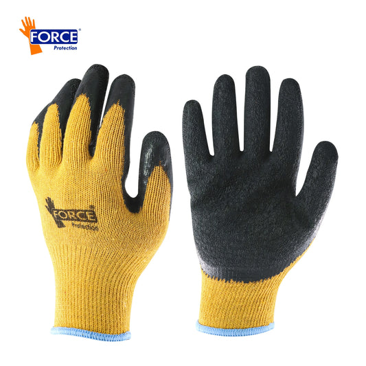 Pack 12 Pares Guantes de Trabajo Multiflex Palma Látex Rugosa | Resistencia y Agarre Profesional
