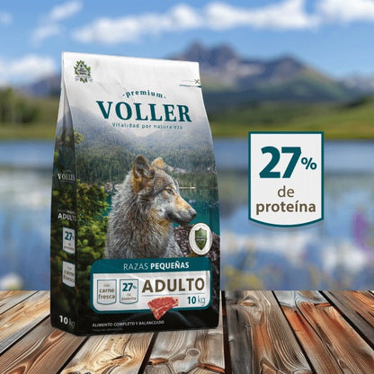 Alimento Voller Adulto Razas Pequeñas 10 Kg 27% Proteína