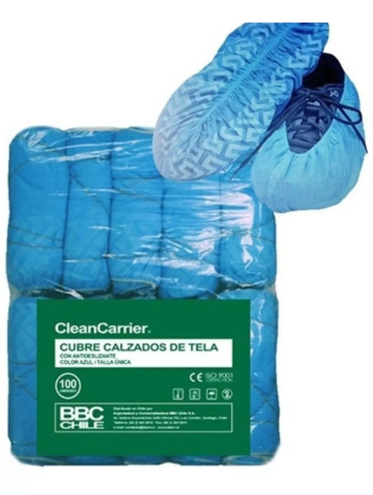 Cubre Calzado Plástico Clean Carrier 100u
