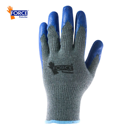 Pack 12 Pares Guantes De Seguridad Multiflex Force Palma Látex