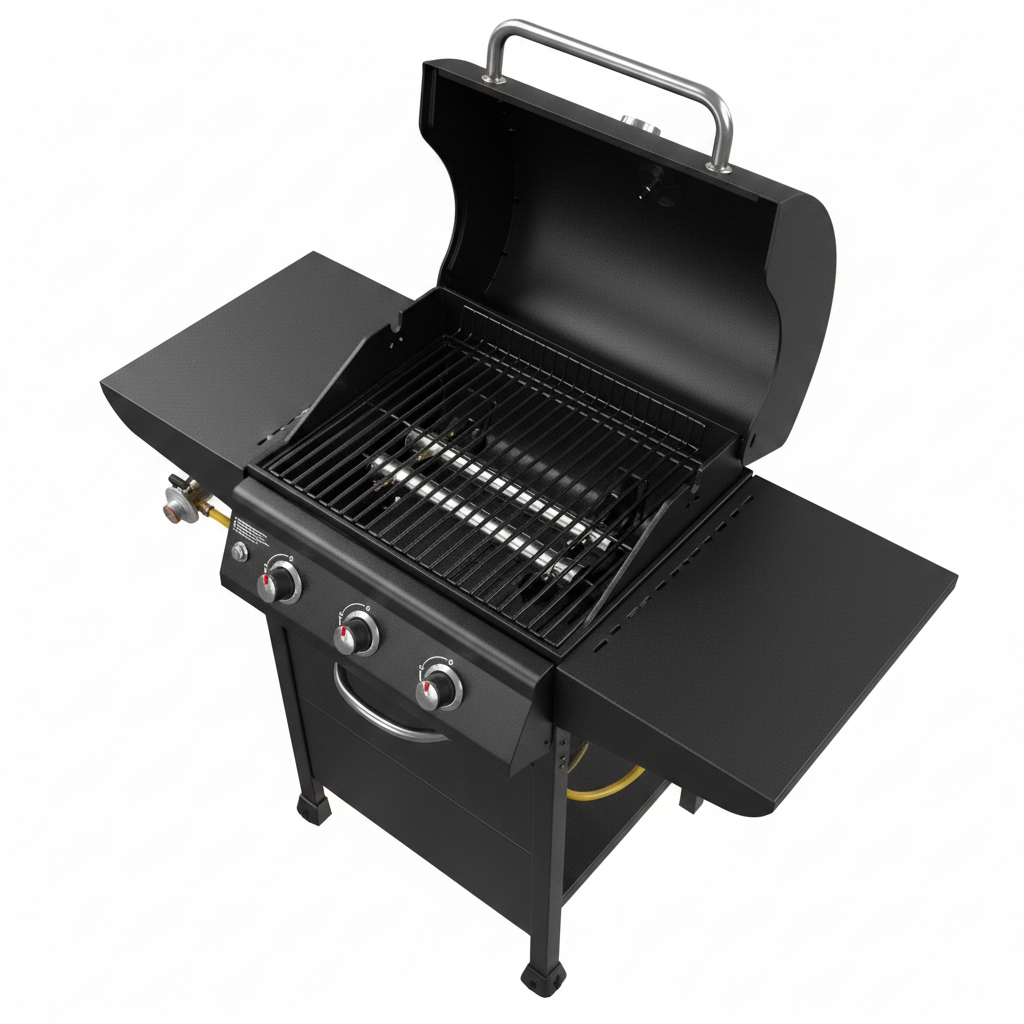Parrilla a Gas Grilltech 2 Quemadores interior parrillas y quemadores
