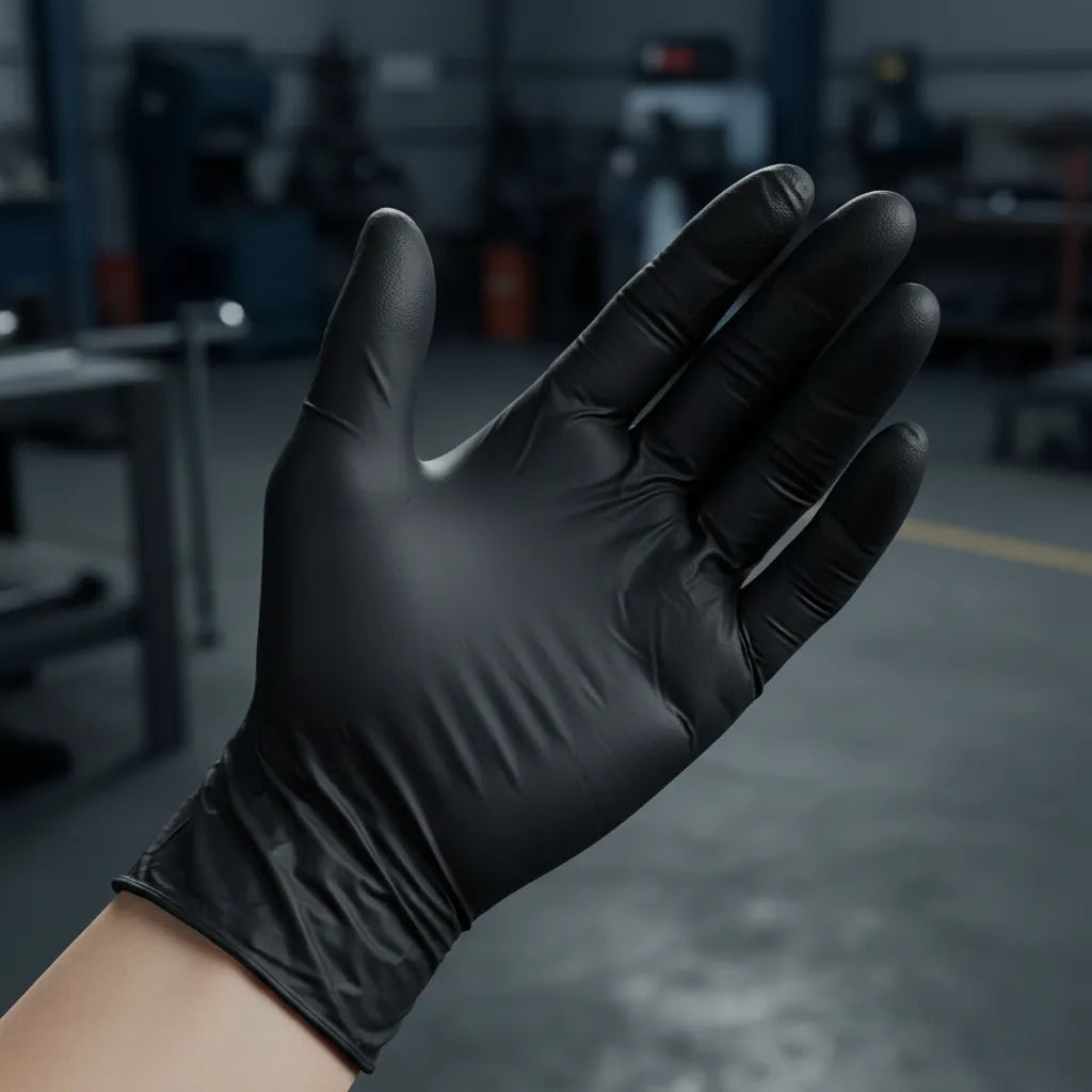 Guantes Nitrilo Negro 100 Und. 3,5 Gr. Uso Profesional