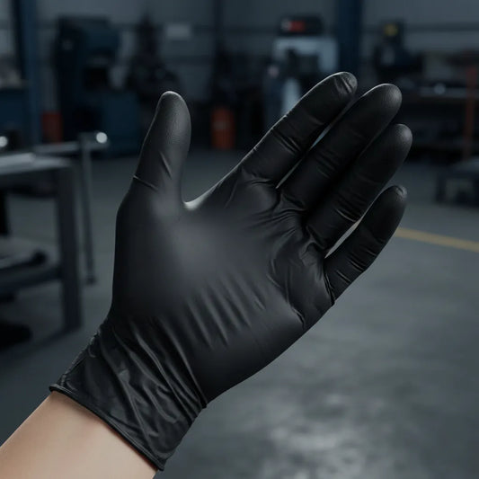 Guantes Nitrilo Negro 100 Und. 3,5 Gr. Uso Profesional